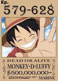 One Piece ตอนที่ 579-628 Season 16 พังค์ ฮาซาร์ด พากย์ไทย