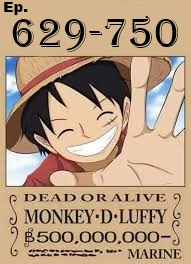 One Piece ตอนที่ 629-750 Seasons 17 เดรสโรซ่า พากย์ไทย